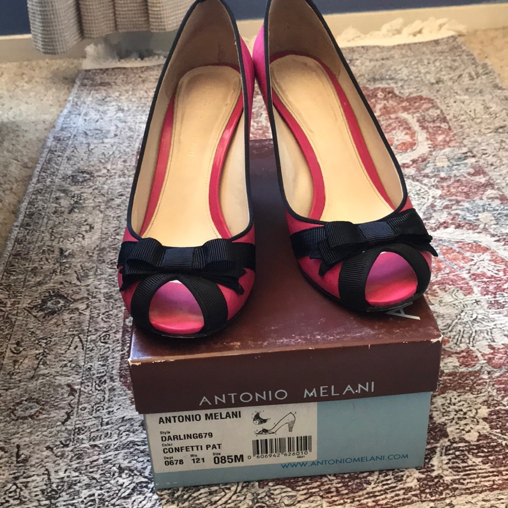 Hot pink heels